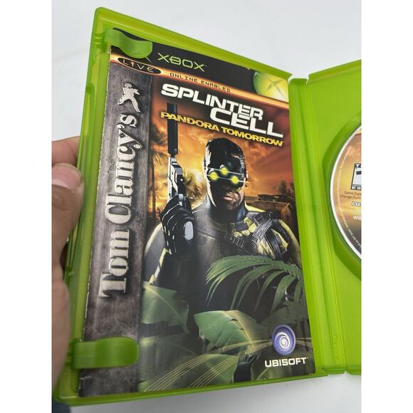 Tom Clancys Splinter Cell Pandora Tomorrow Xbox Complete CIB - Picture 7 of 9